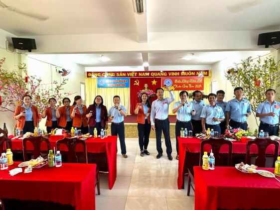 Công ty CP NGK Sanna Khánh Hòa tổ chức buổi gặp mặt chúc Tết đầu năm 2024