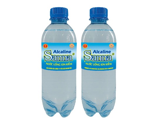 Nước Ion Kiềm - Sanna Alcaline – Chai 330ml