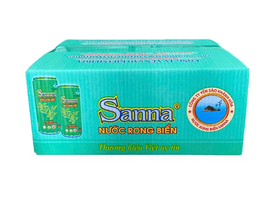 Nước Rong biển Sanna - Lon - Thùng