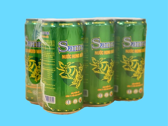 Nước Rong biển Sanna - Lon - Block