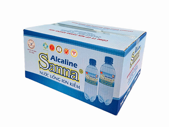 Nước Ion Kiềm - Sanna Alcaline - Thùng chai 500ml