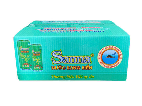 Nước Rong biển Sanna - Lon - Thùng