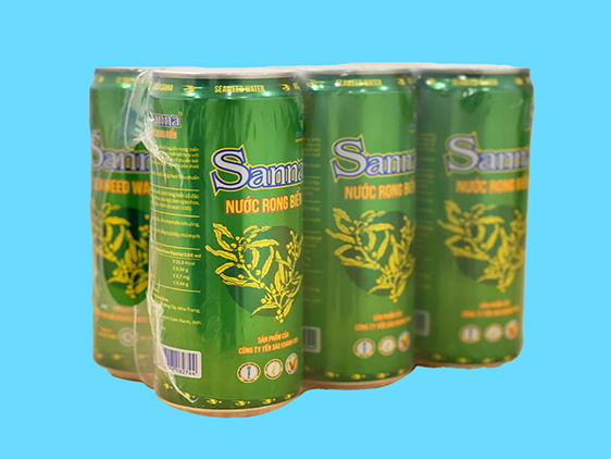 Nước Rong biển Sanna - Lon - Block